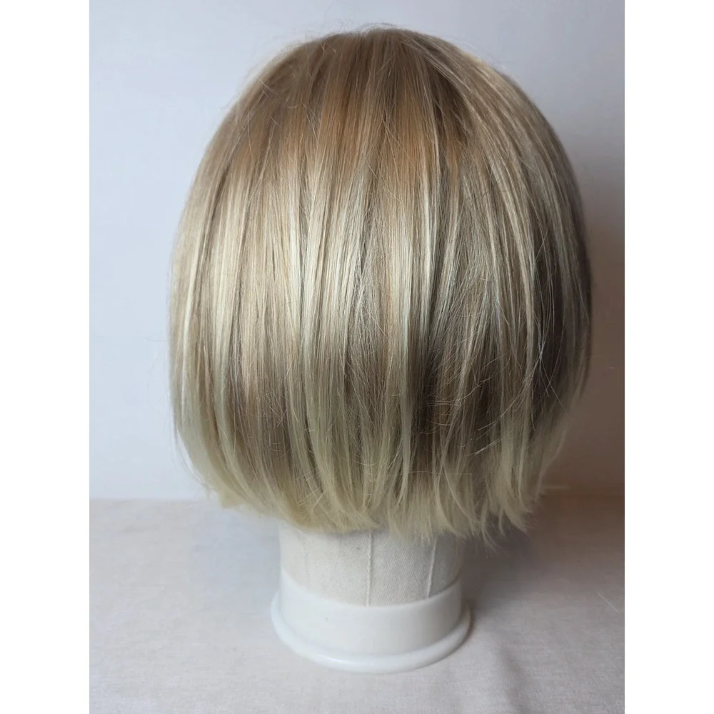 Jon Renau Wig Blonde A-line Bob With Fringe Synthetic Nature Blend